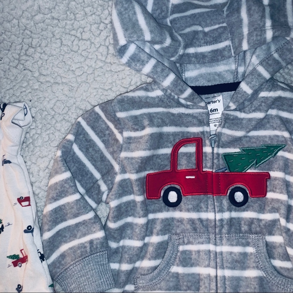 Carter’s Jacket with onesie Holiday edition